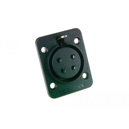 KV2 Audio AP-4-21 Złącze żeńskie 4 pin na panel